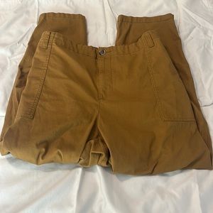 Mustard/Dark Khaki Pant